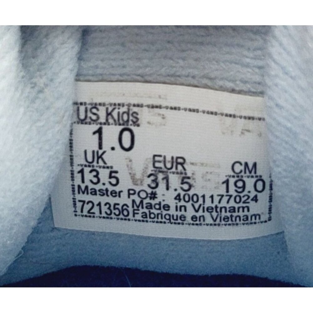 VANS Kids' Evdnt Ultimate Sneaker - Size 1 - Picture 4 of 8